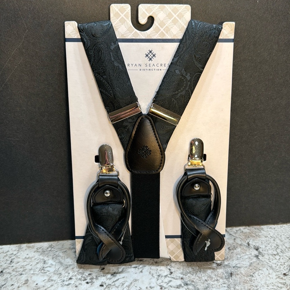 Ryan Seacrest Distinction Suspenders. NWT. One size.